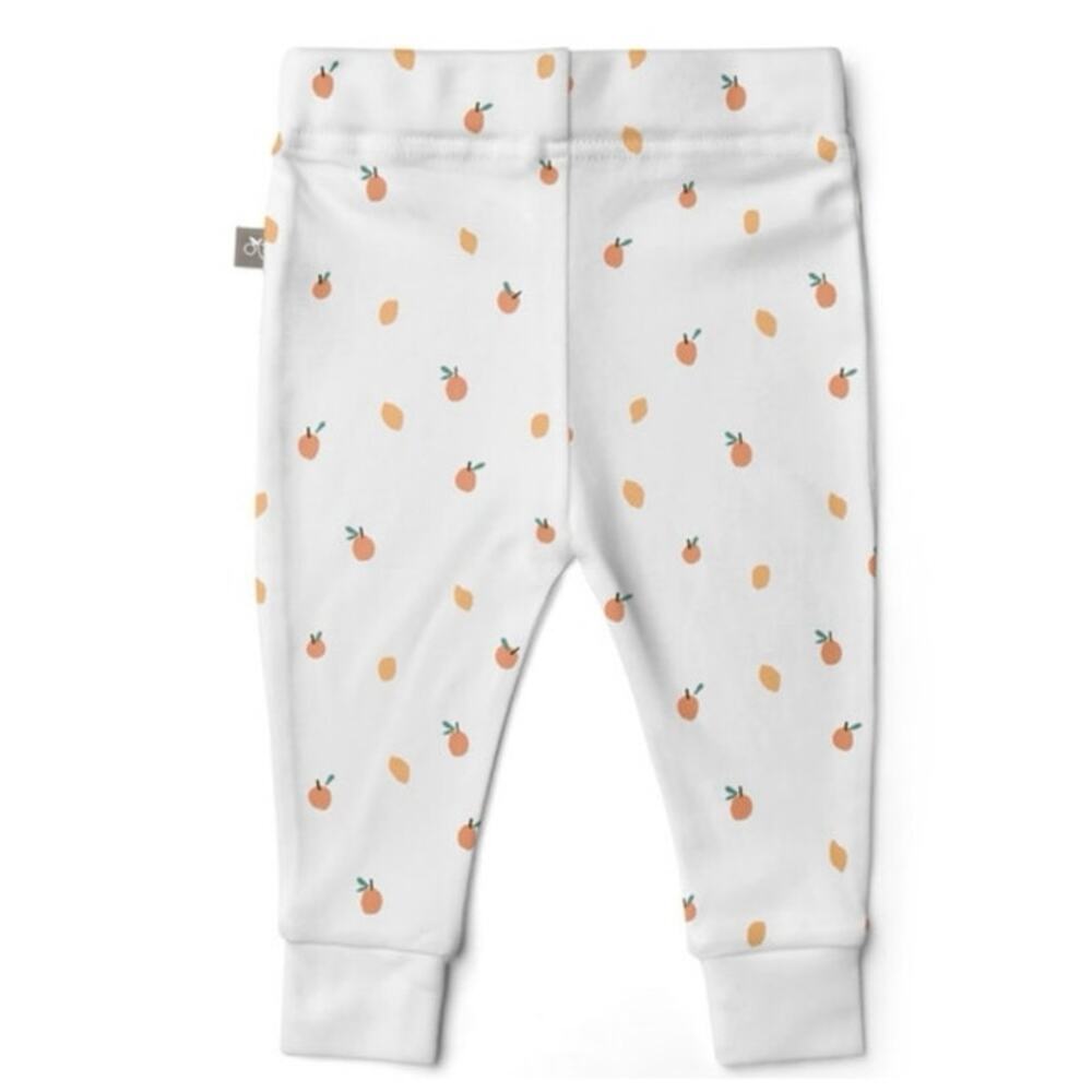 Goumi Viscose from bamboo organic cotton pants 10-12 years NWT‎ citrus